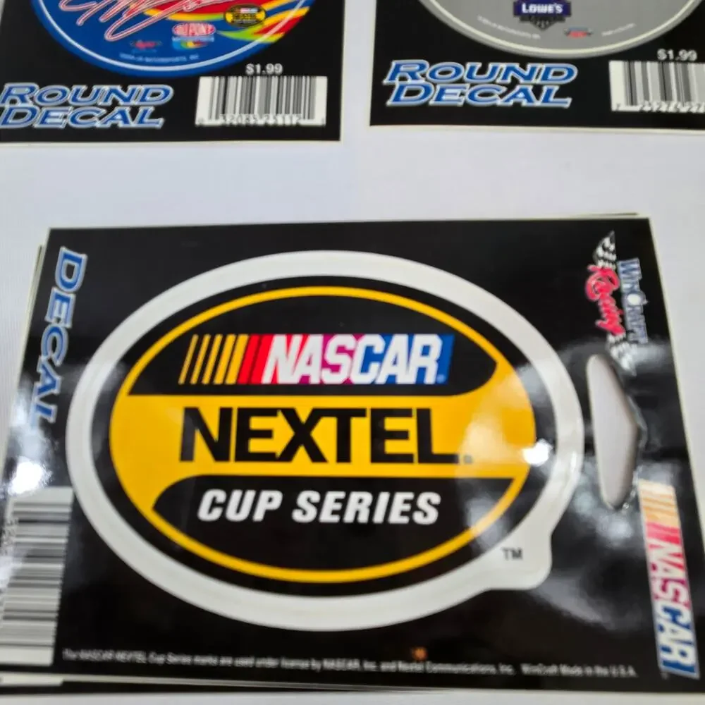 NASCAR Dale Jr, Dale Sr, Jeff Gordon, Jimmie Johnson, Car Decals-Stickers-Sign